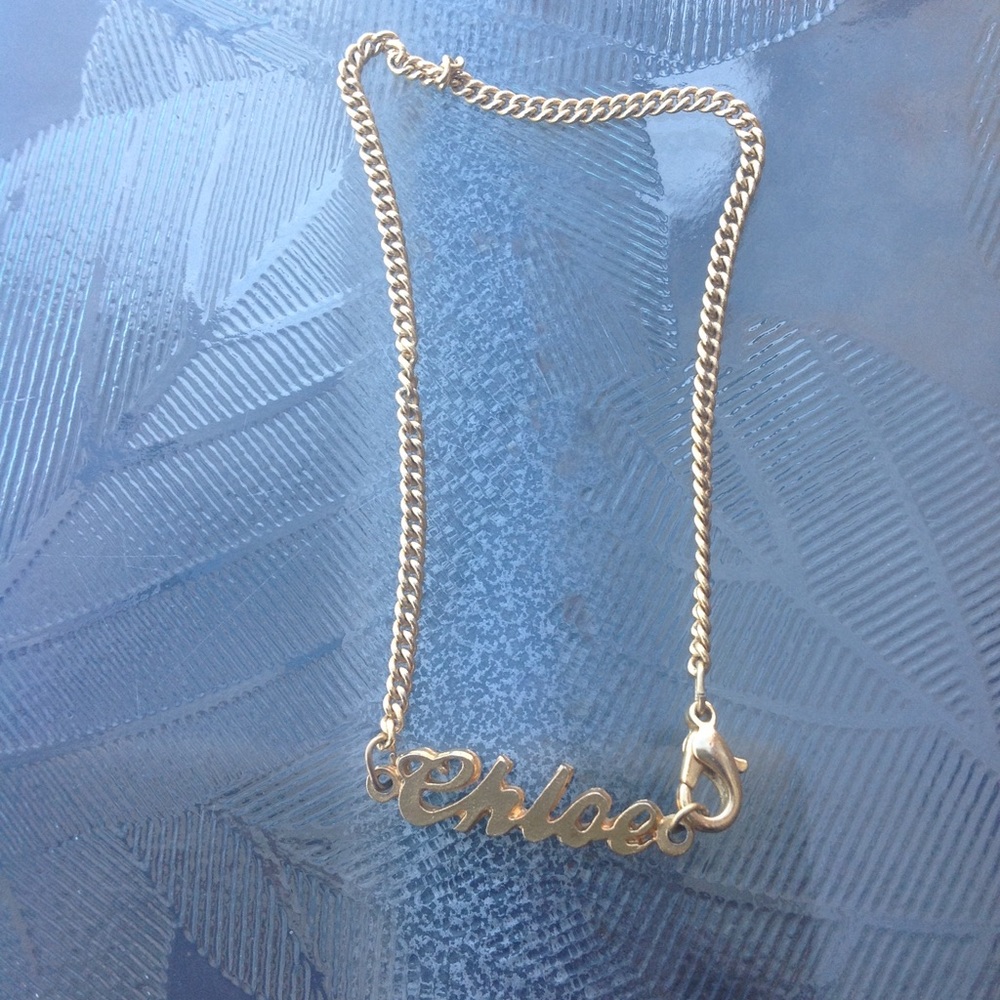 Chloe  nameplate bracelet